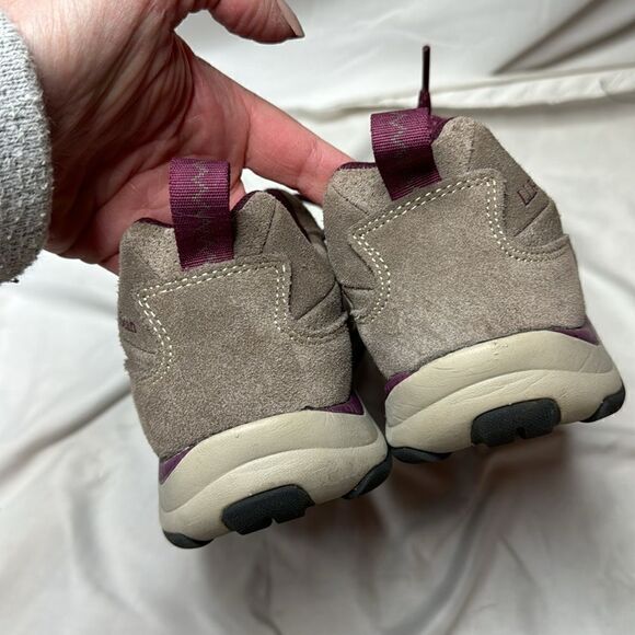 L.L.Bean Women’s Brown Suede Leather Lightweight Casual Lace-Up Shoes. Size 9. - Picture 8 of 12
